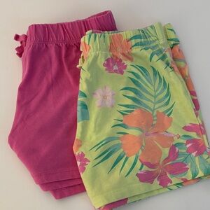 The Children's Place Pink and Floral Kids Shorts